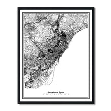 Load image into Gallery viewer, Unframed Barcelona Spain Metropolitan City